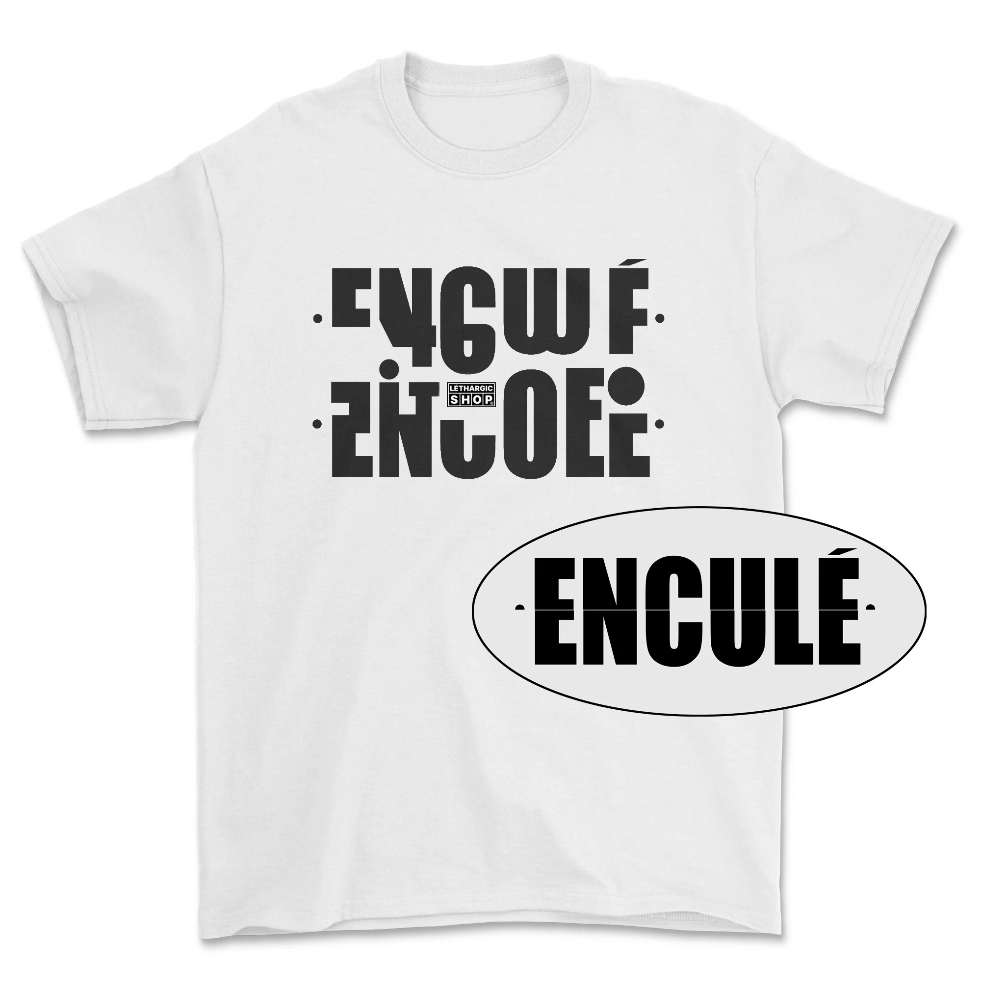 T-shirt - Message secret ENCULÉ - Image 3