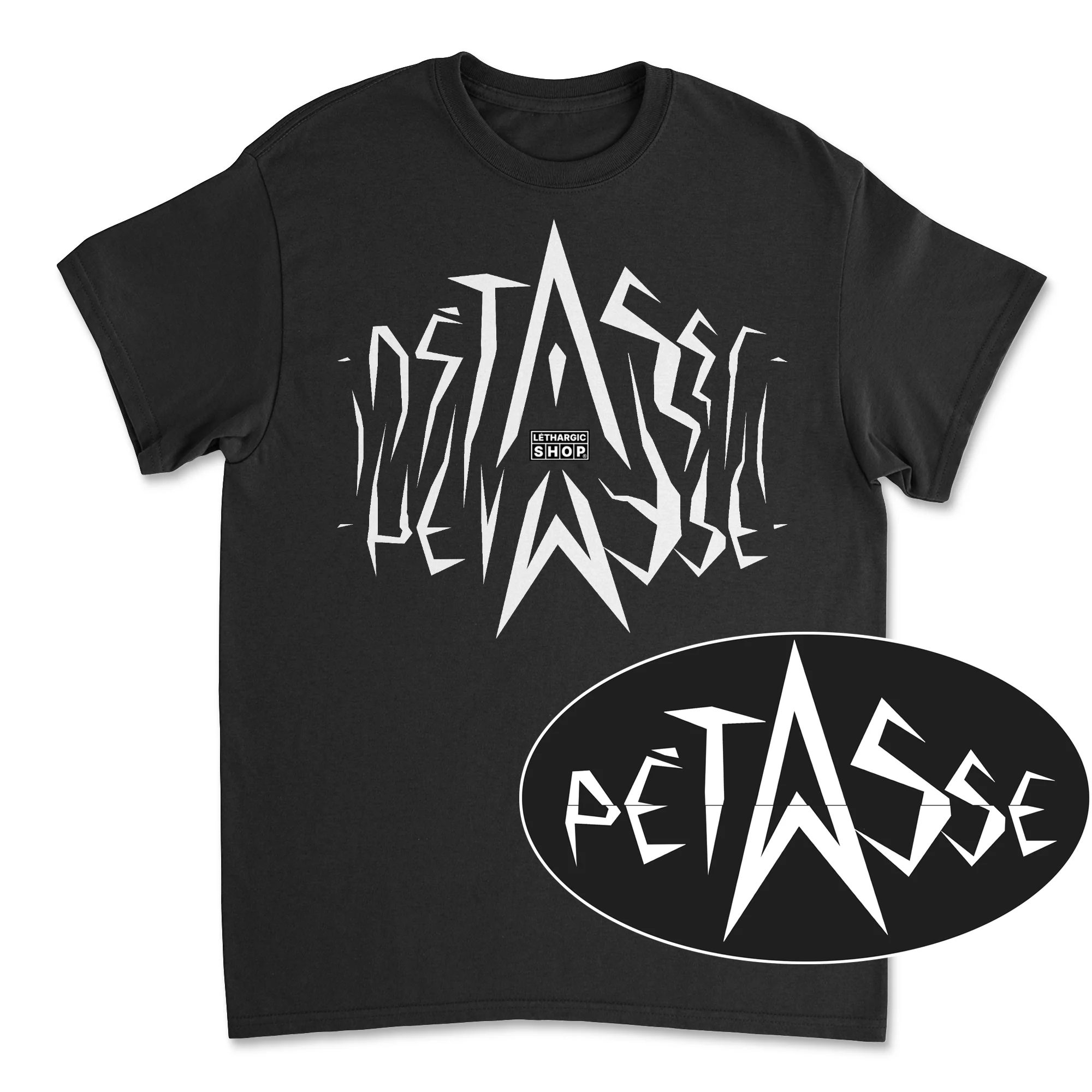 T-shirt - Message secret stylisé PÉTASSE - Image 3