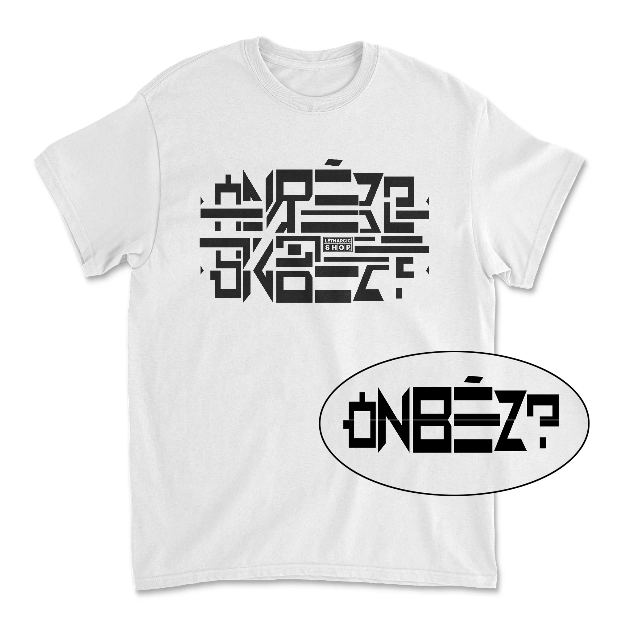 T-shirt - Message secret stylisé ON BEZ ? - Image 3